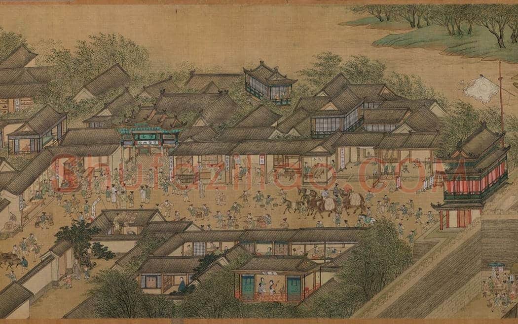仇英《清明上河图》 欣赏 | 著名国画图片