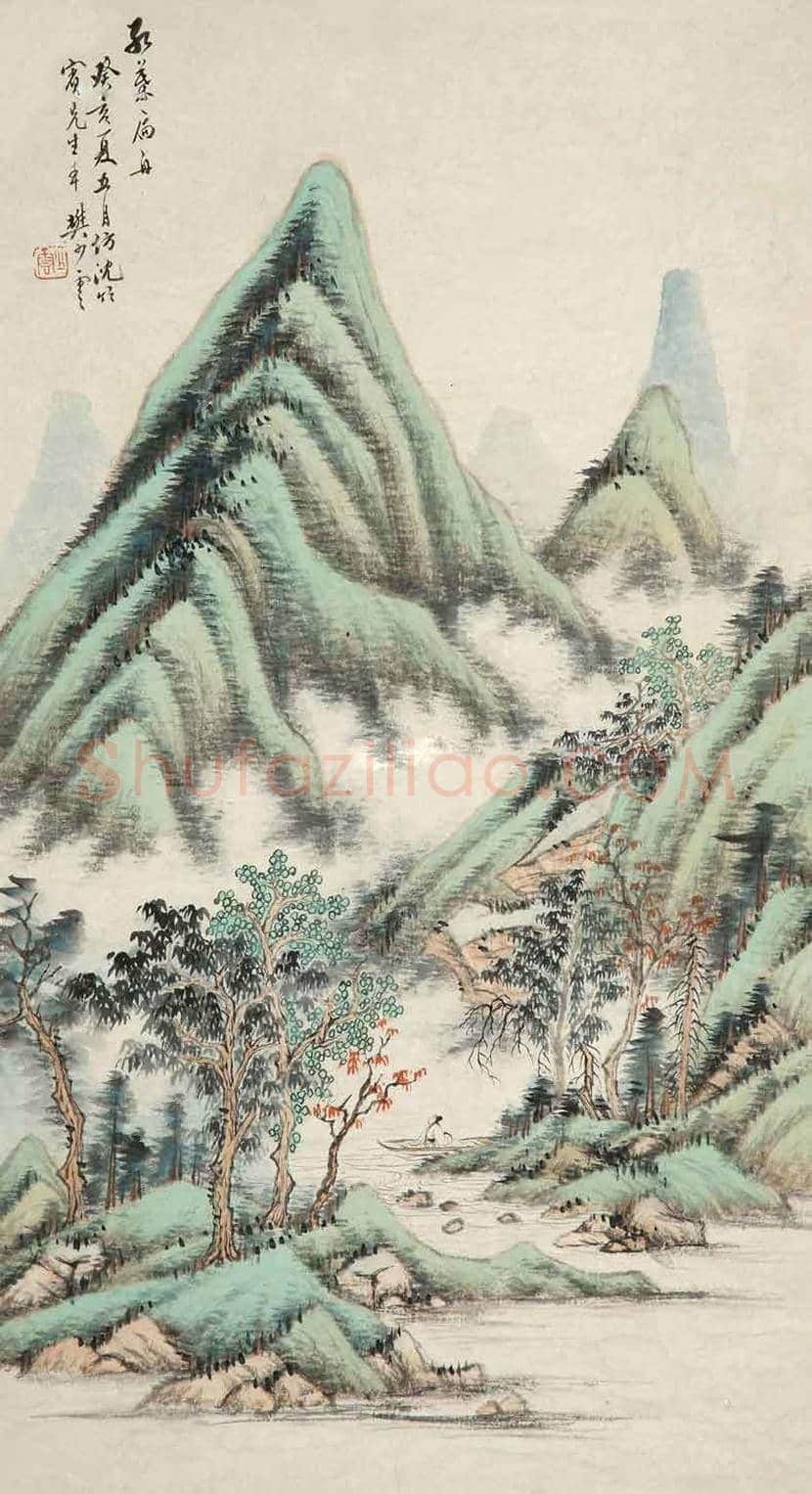 樊浩霖山水画欣赏 | 书画学堂