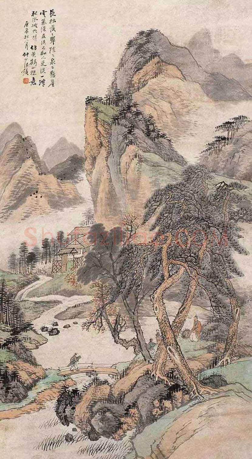 汪琨山水画作品欣赏 | 书画百科