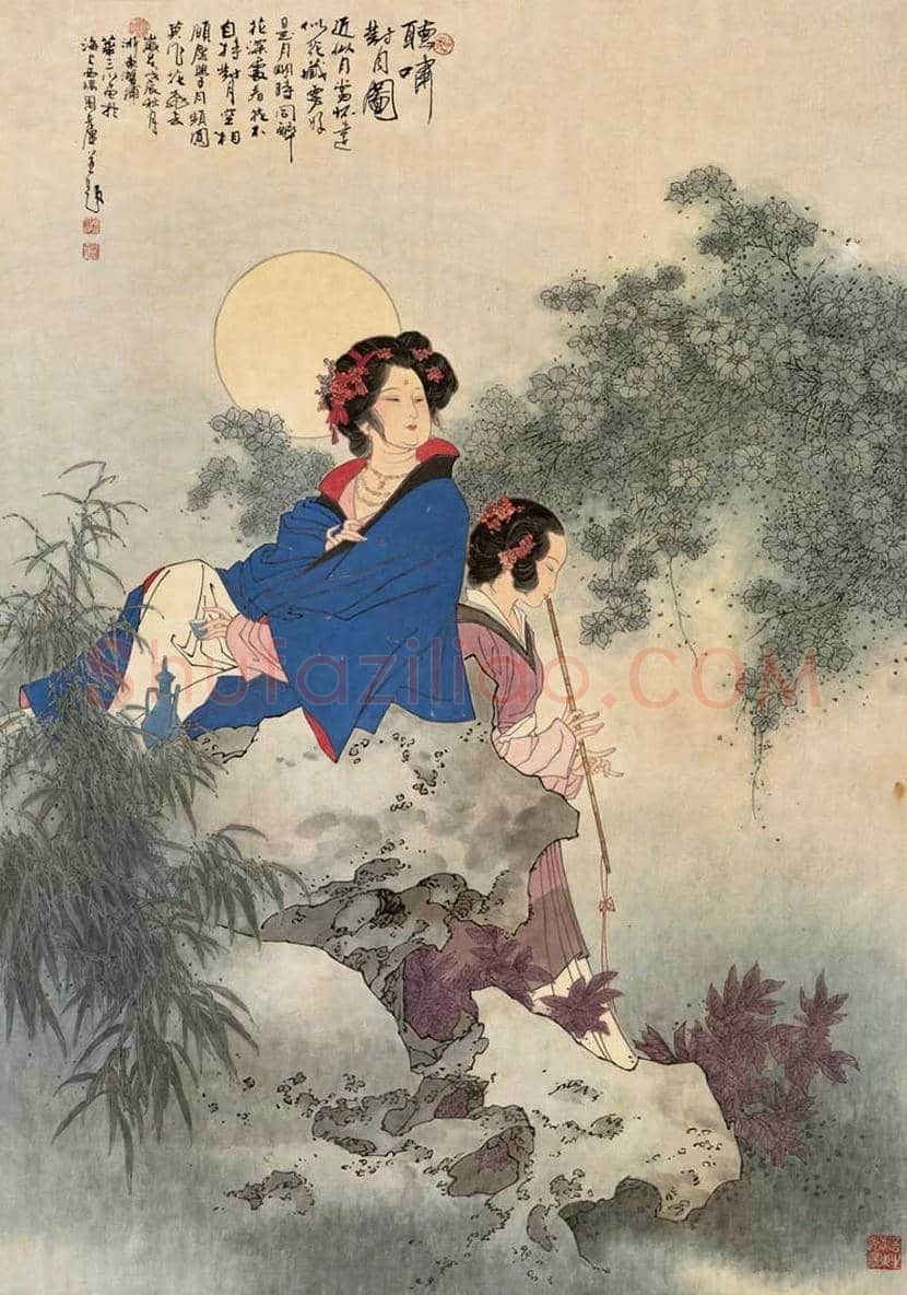 华三川工笔仕女作品欣赏 | 书画科普