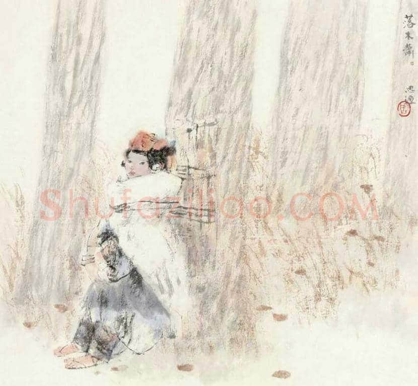 周思聪人物画作品欣赏 | 书画讲解