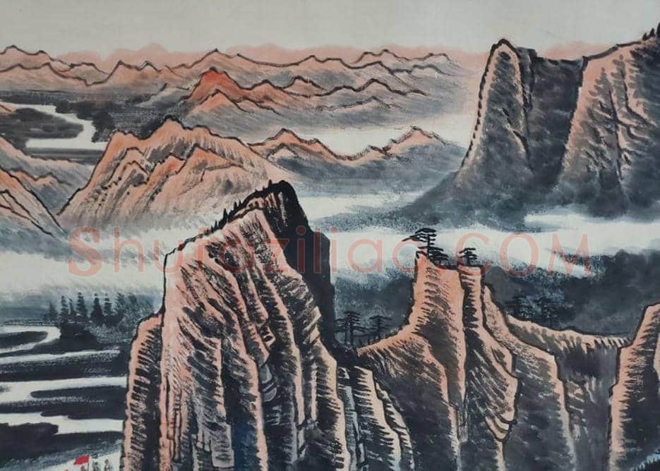 永恒的经典—李可染史诗级巨制《长征》 | 国画作品
