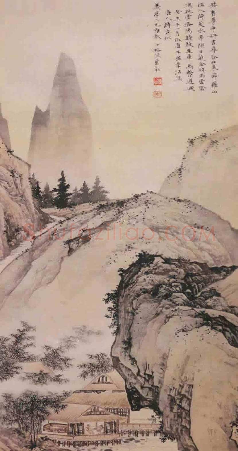 陈少梅字画最新拍卖行情，2018年多少钱一平尺？ | 书画讲解
