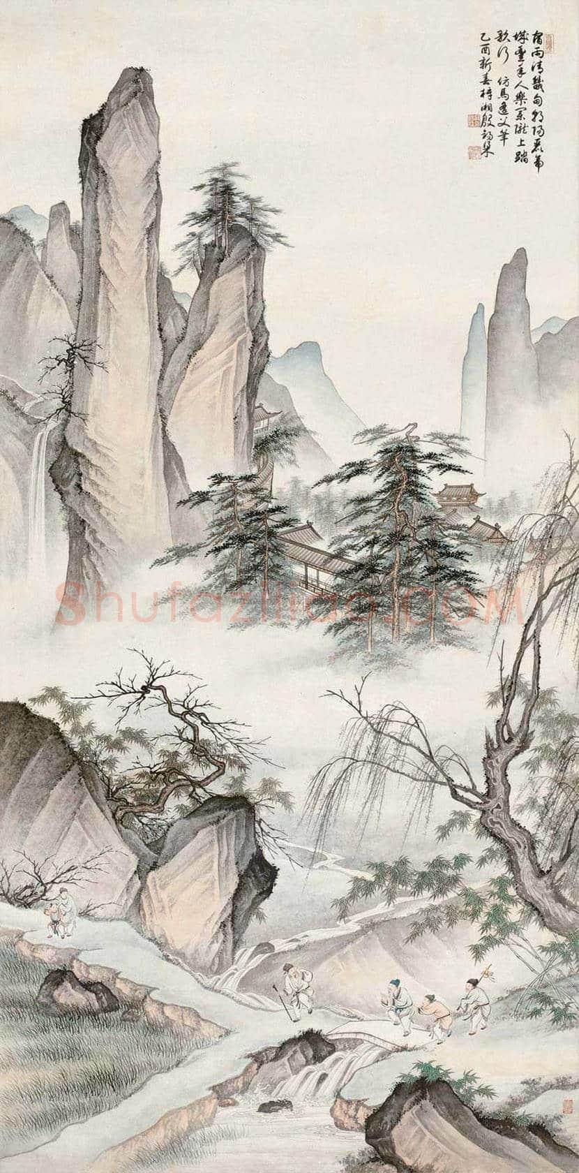 殷梓湘作品欣赏 | 书画科普
