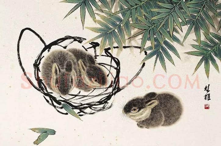 方楚雄工笔动物欣赏,很有乡土气息 | 书画资料