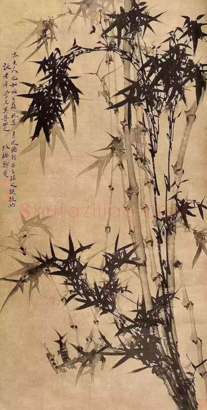 郑板桥笔下的竹子,养心又养性 | 书画科普