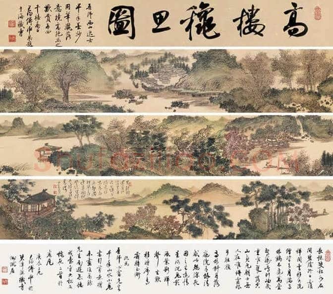 溥心畬画作欣赏 | 书画科普