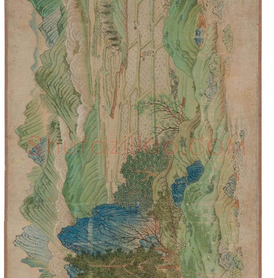 仇英《桃花源图》欣赏 | 著名国画欣赏