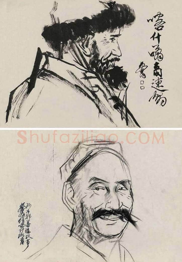 黄胄速写拍卖价格 | 书画知识
