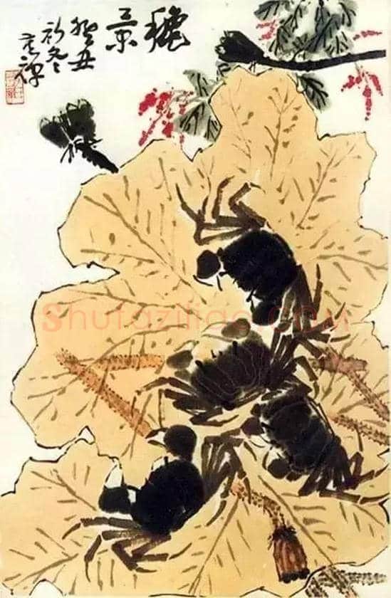 李苦禅作品欣赏【50幅高清大图】 | 书画百科