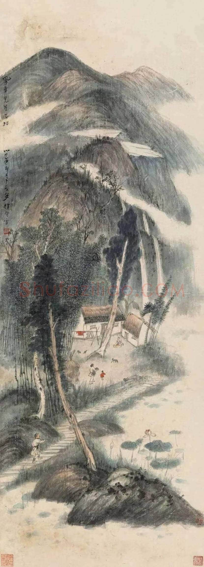 赵望云国画作品欣赏 | 书画常识