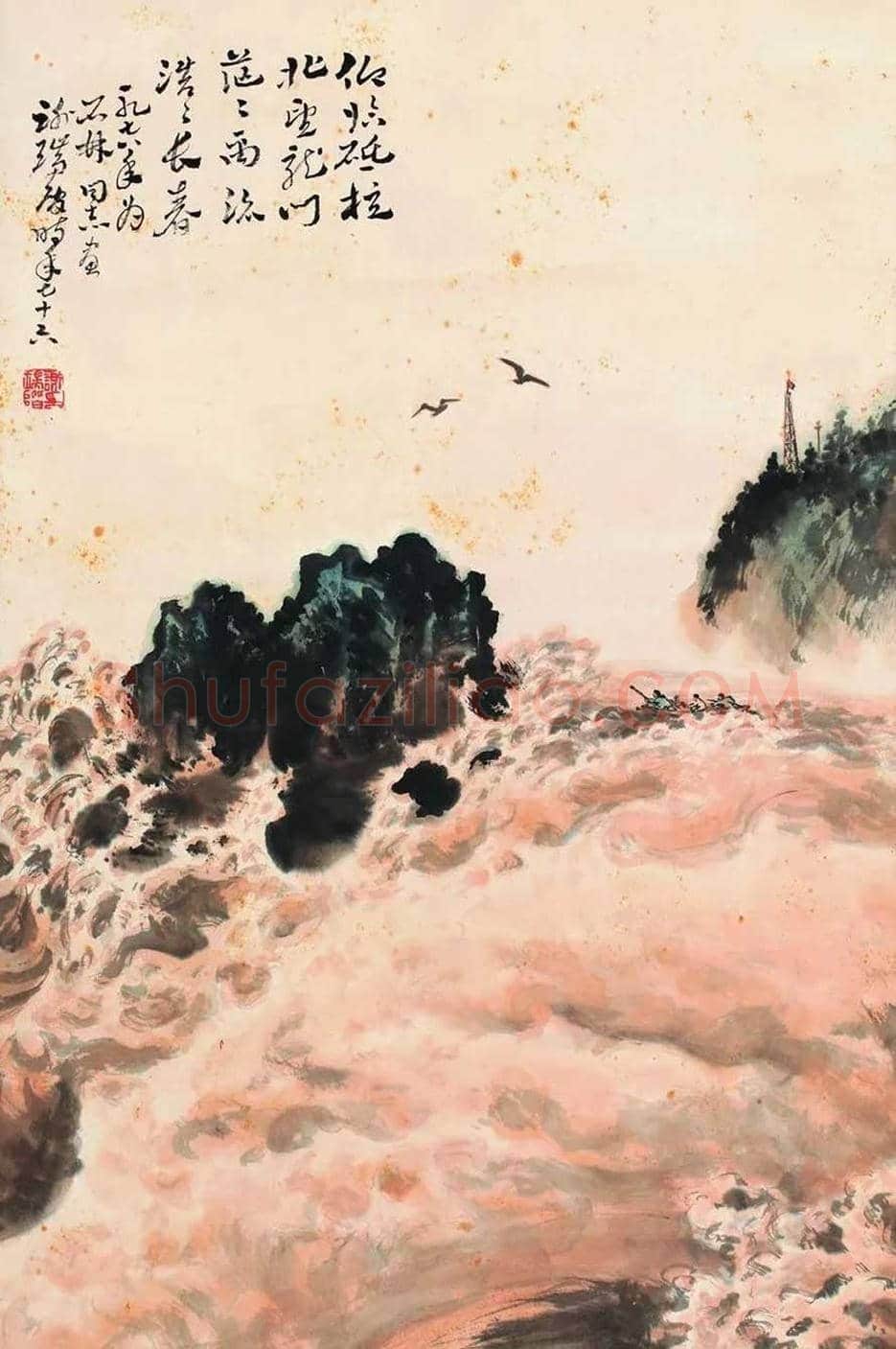 谢瑞阶画画作品欣赏 | 书画学堂