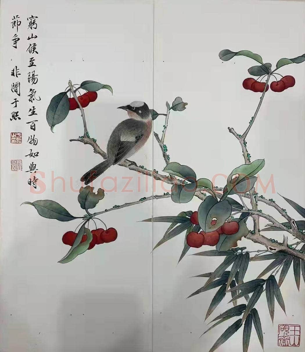 于非闇《花鸟册页》，珍品佳作 | 国画欣赏