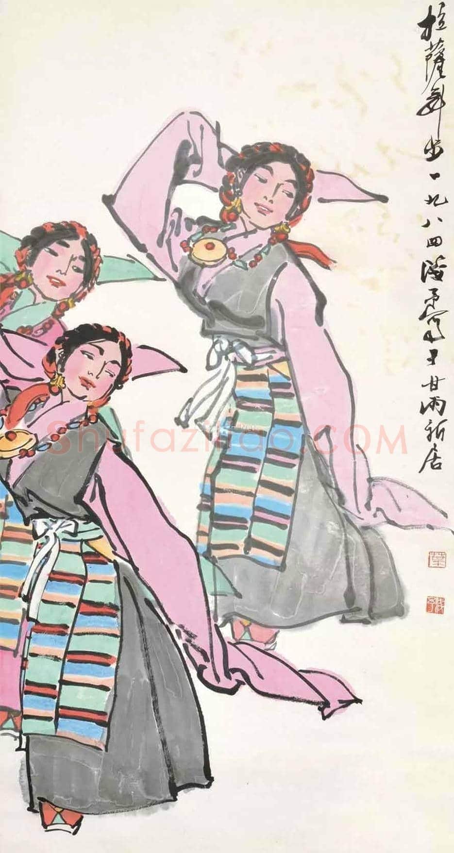 叶浅予作品价格，多少钱一平尺？ | 书画讲解