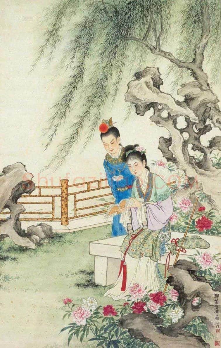 郑慕康人物画作品欣赏 | 书画资料