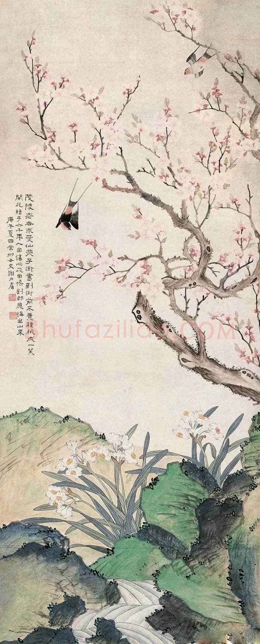 谢月眉作品欣赏 | 书画百科