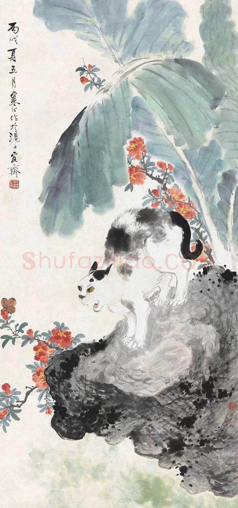 名家画猫作品欣赏 | 书画文摘