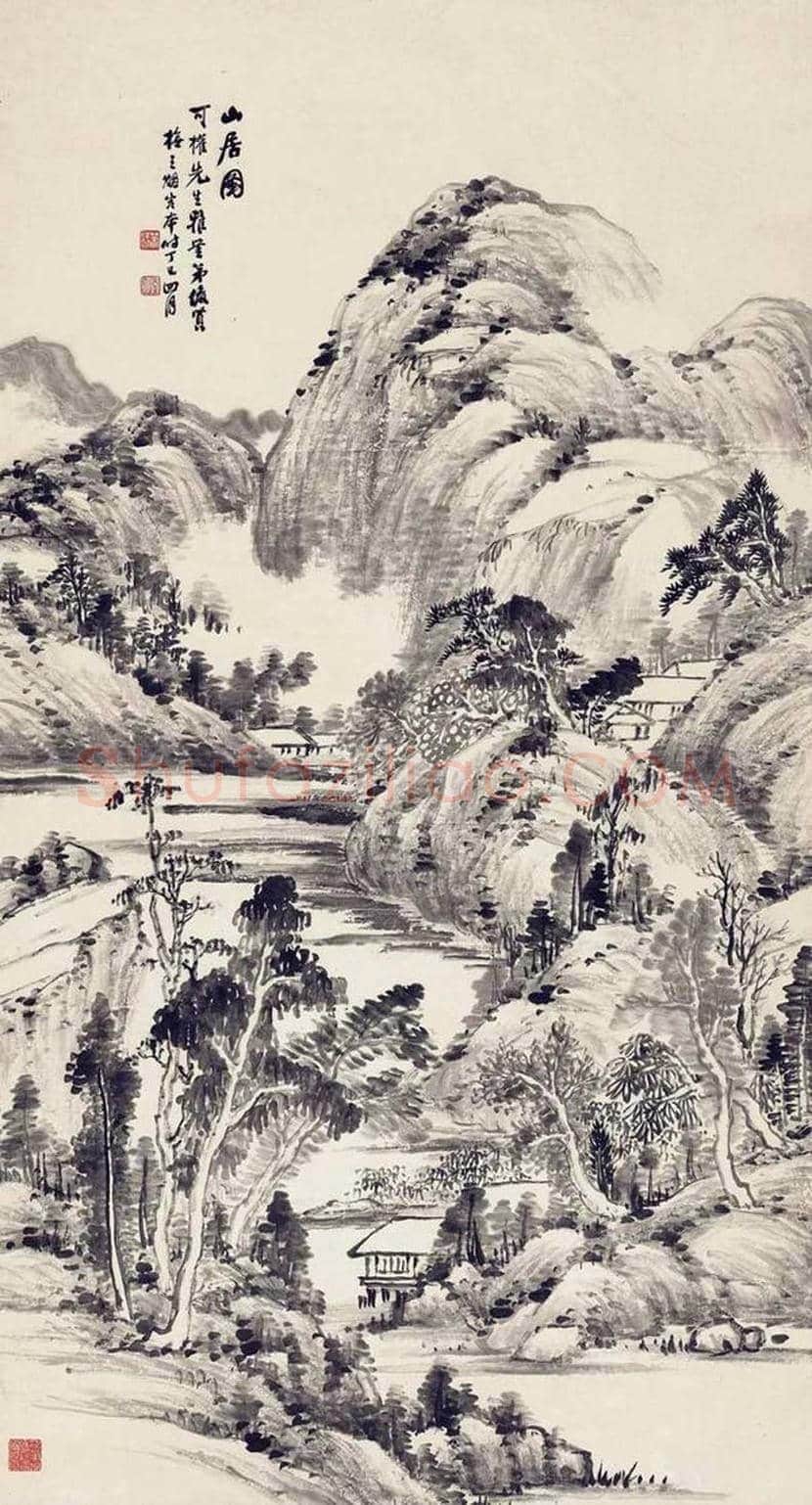 萧俊贤山水画欣赏 | 书画常识