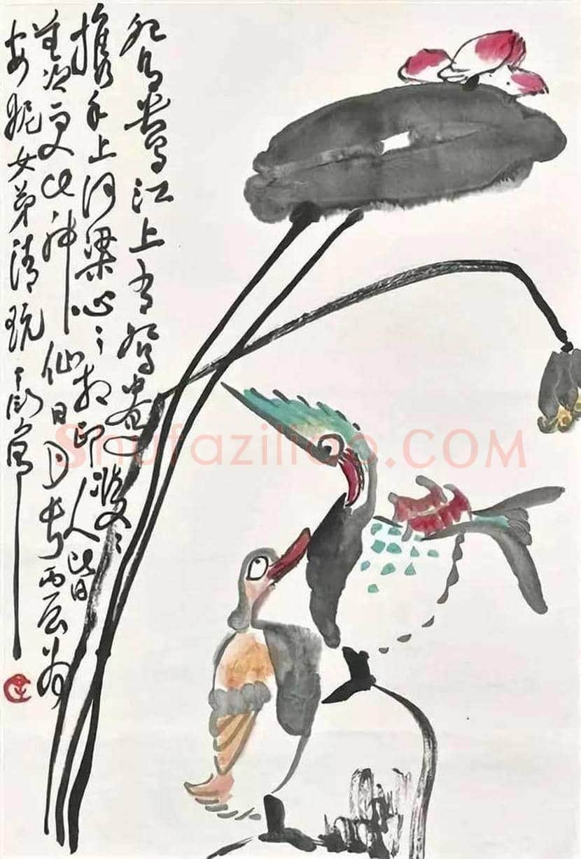 丁衍庸国画作品欣赏 | 书画常识