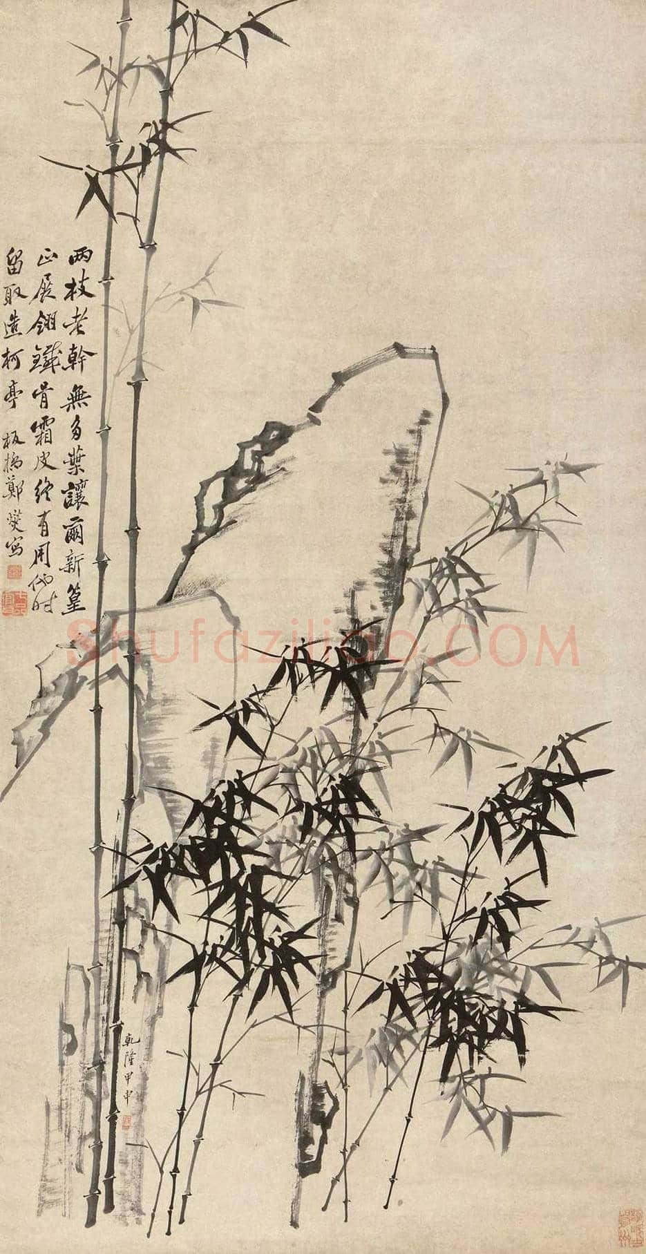 郑板桥竹子价格,多少钱一平尺? | 书画科普