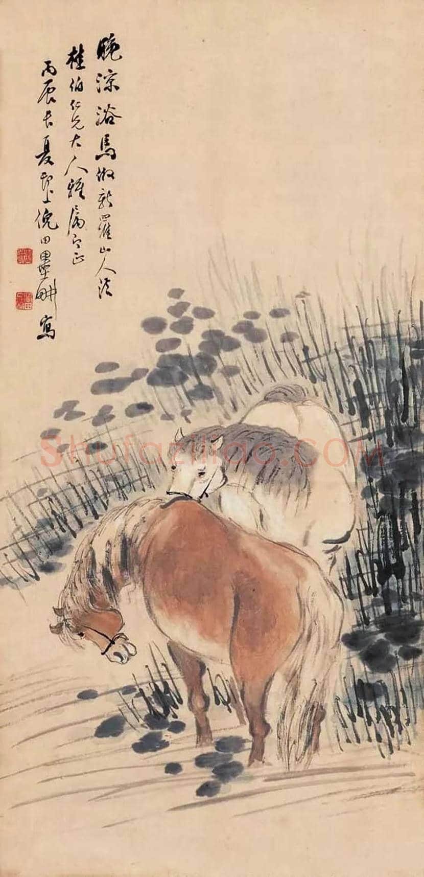 晚清画家｜倪田作品欣赏 | 书画学堂