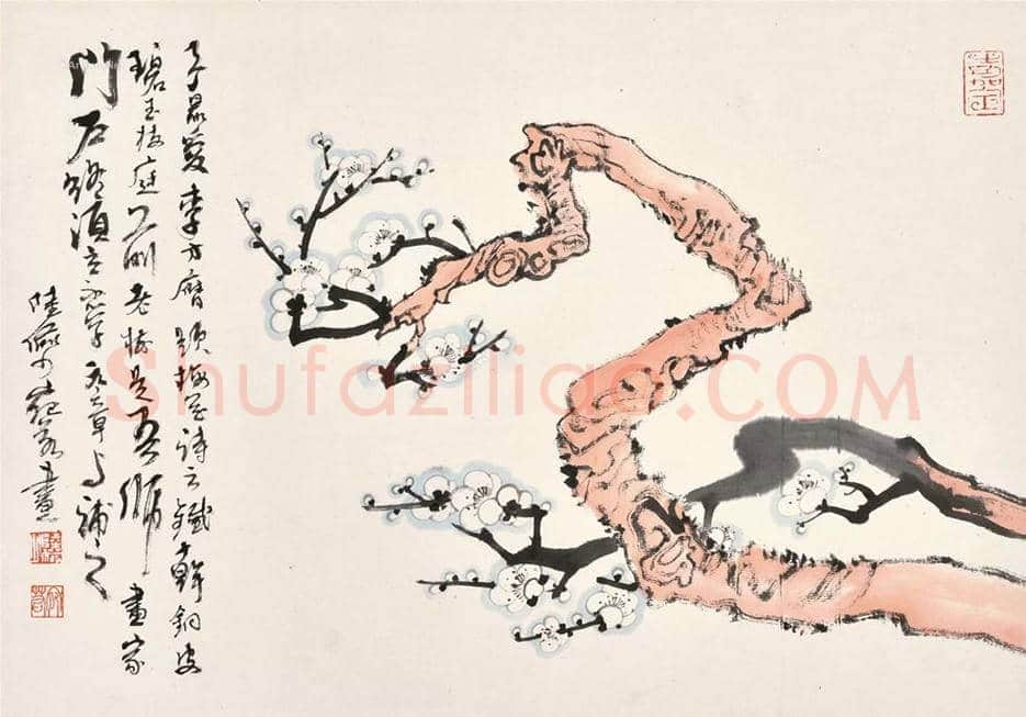 陆俨少梅花作品欣赏 | 书画知识