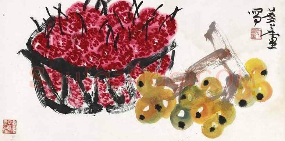 许麟庐写意花鸟作品欣赏 | 书画讲解