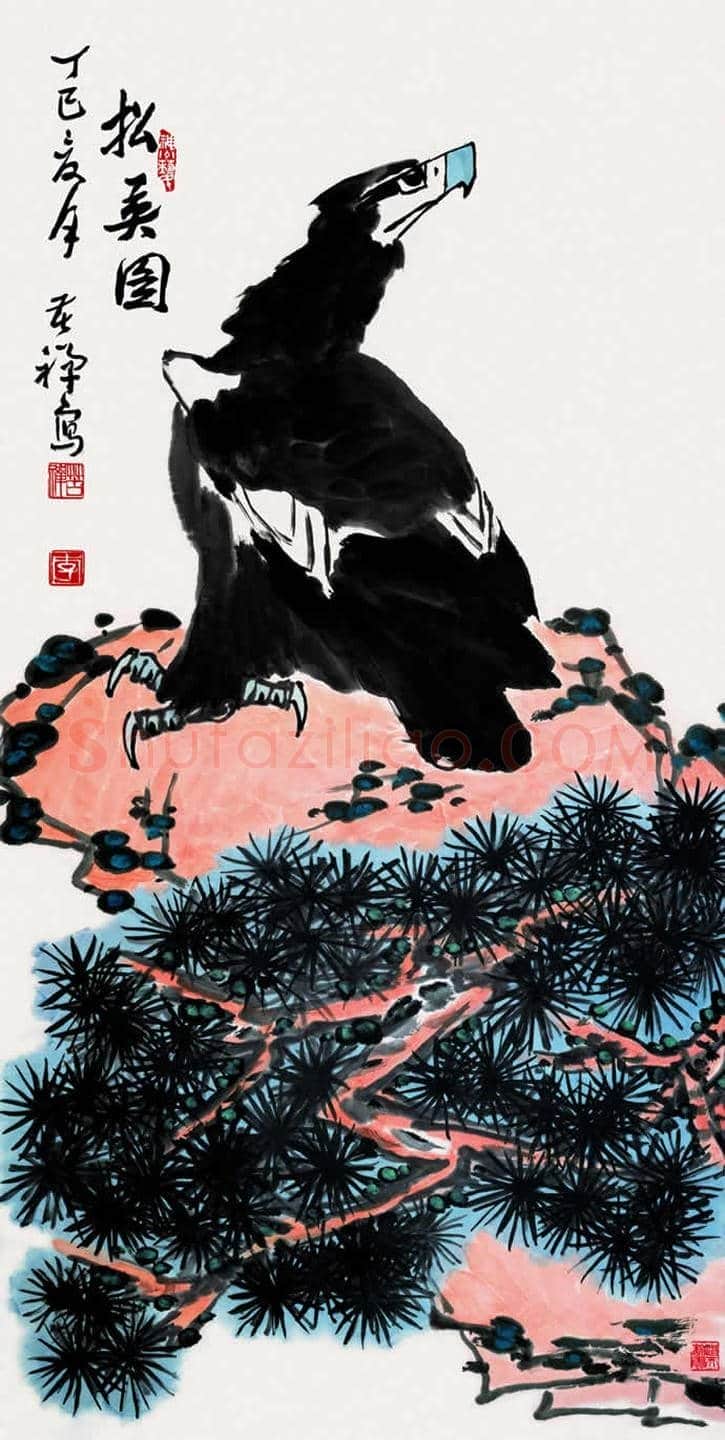 李苦禅作品欣赏【50幅高清大图】 | 书画百科