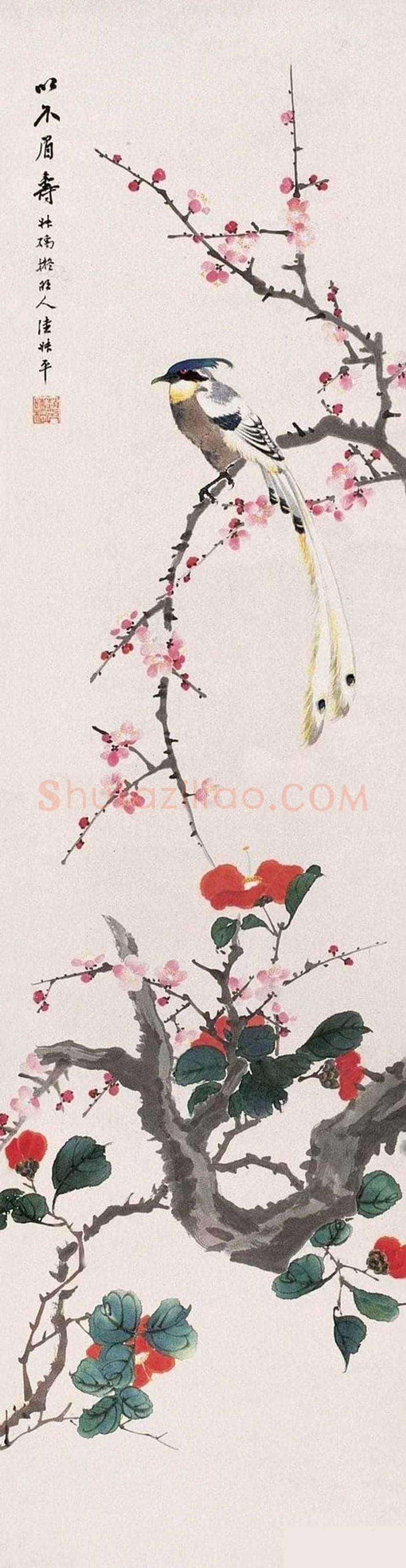 赵叔孺花鸟画欣赏 | 书画科普