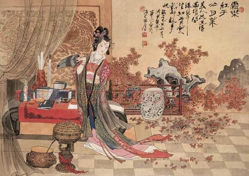 华三川工笔仕女作品欣赏 | 书画科普