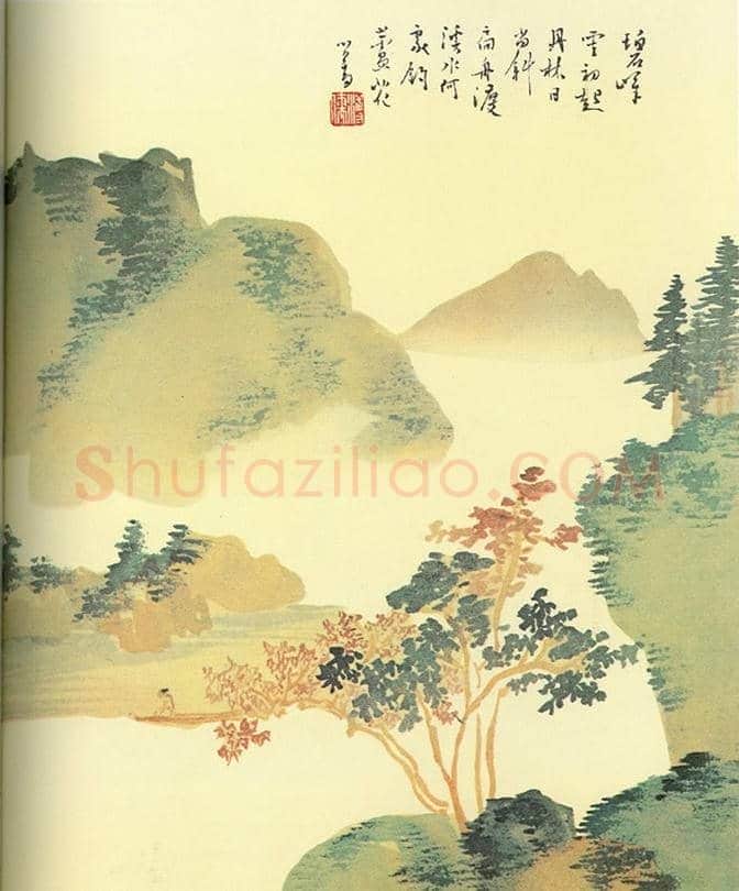 溥心畬画作欣赏 | 书画科普