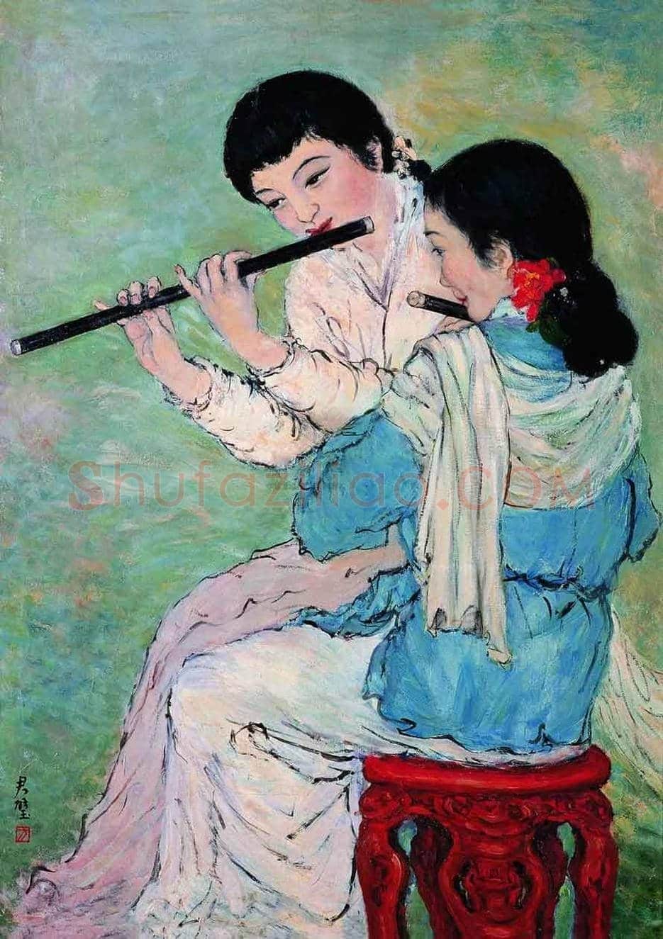 方君璧画作欣赏及拍卖价格 | 书画知识