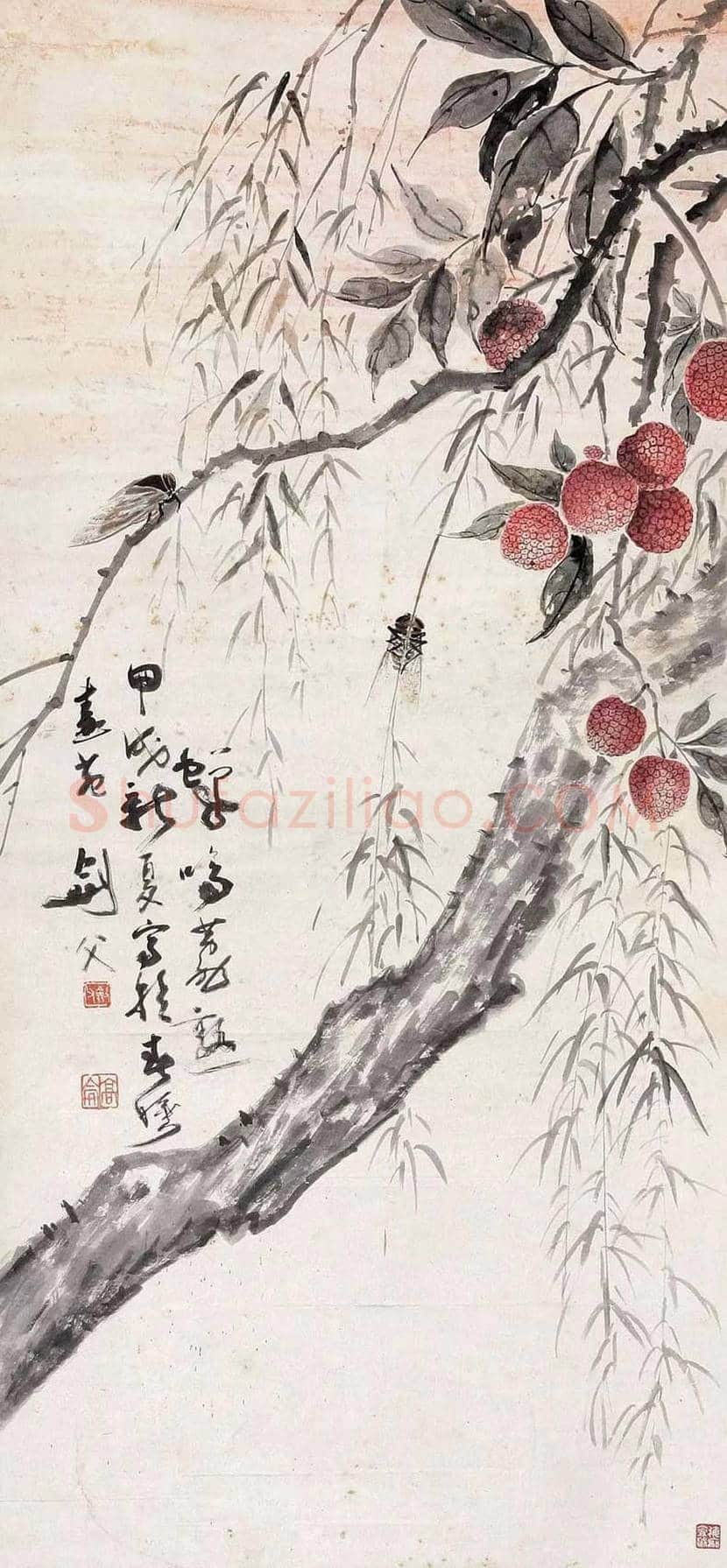 高剑父国画作品欣赏 | 书画知识
