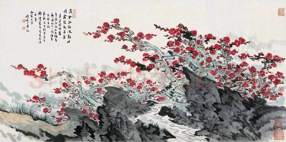 陆俨少梅花作品欣赏 | 书画知识