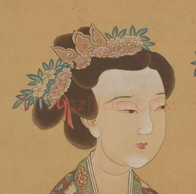 张伯驹旧藏明代唐寅《王蜀宫妓图》 | 书画常识