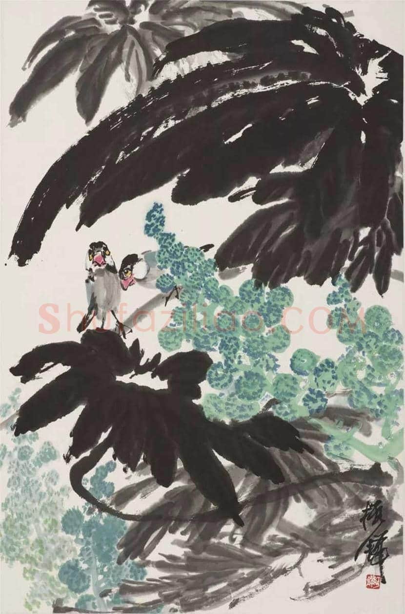 张振铎花鸟画欣赏 | 书画科普