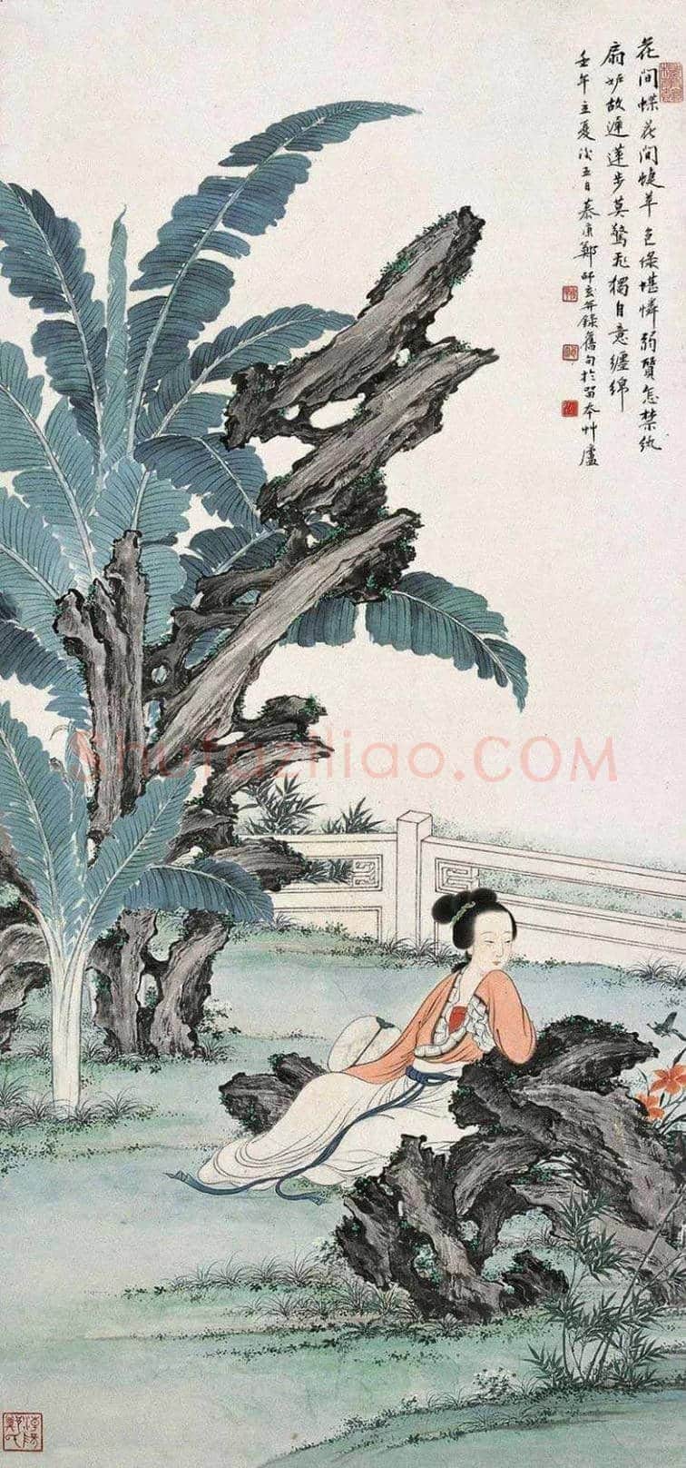 郑慕康人物画作品欣赏 | 书画资料