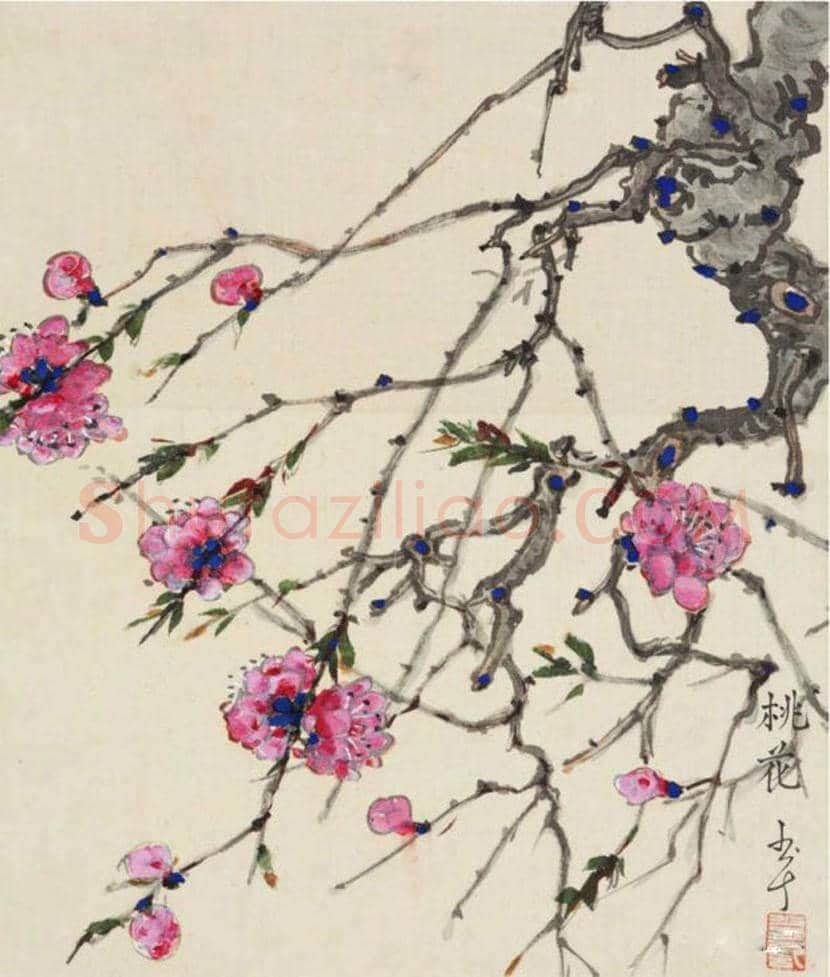 赖少其花鸟画作品欣赏 | 书画学堂