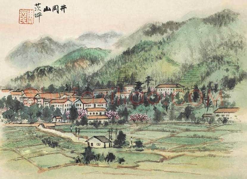 周怀民山水画作品欣赏 | 书画科普
