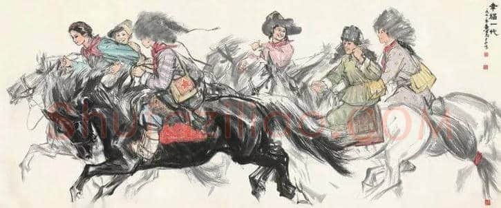 黄胄高清作品欣赏,喜欢书画者不可错过! | 书画常识