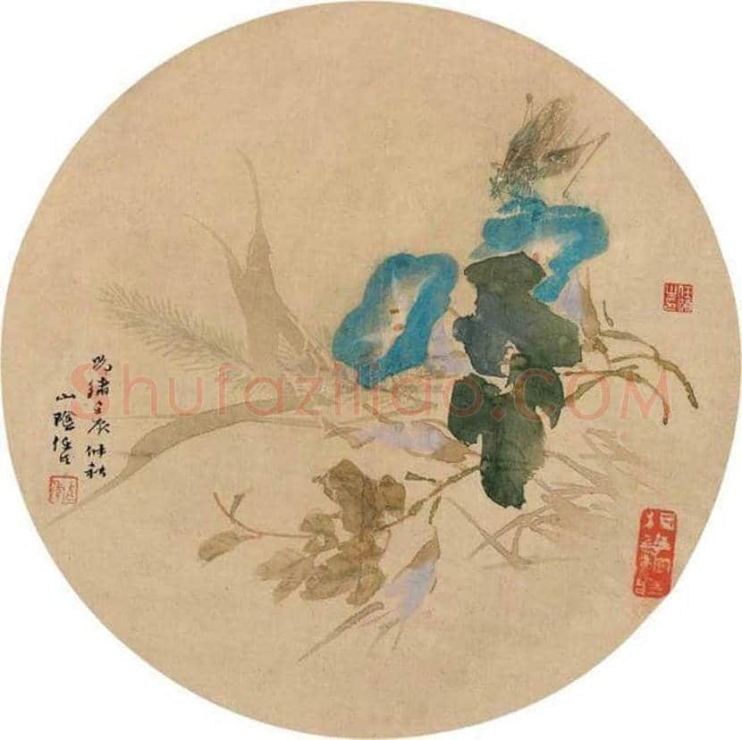 任伯年扇面作品欣赏 | 书画资料