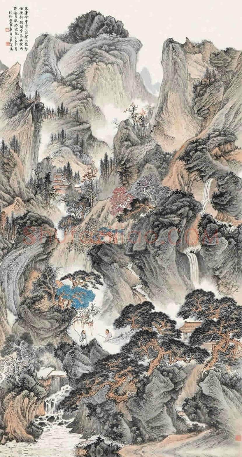 郑午昌山水画欣赏 | 书画常识