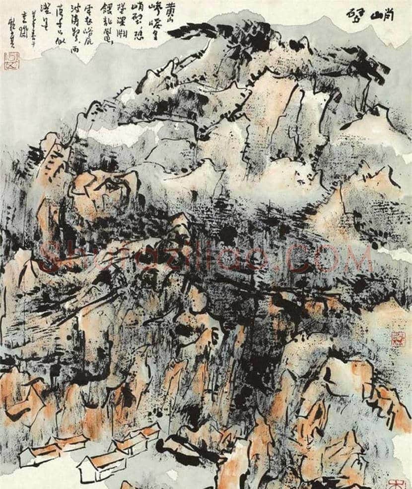 赖少其山水画作品欣赏 | 书画常识