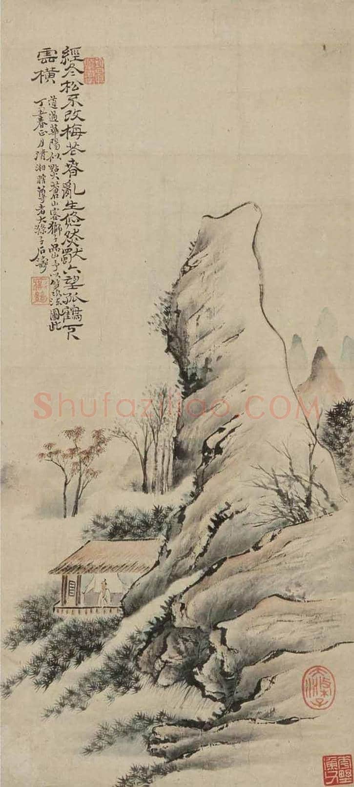石涛山水画精品欣赏 | 书画常识