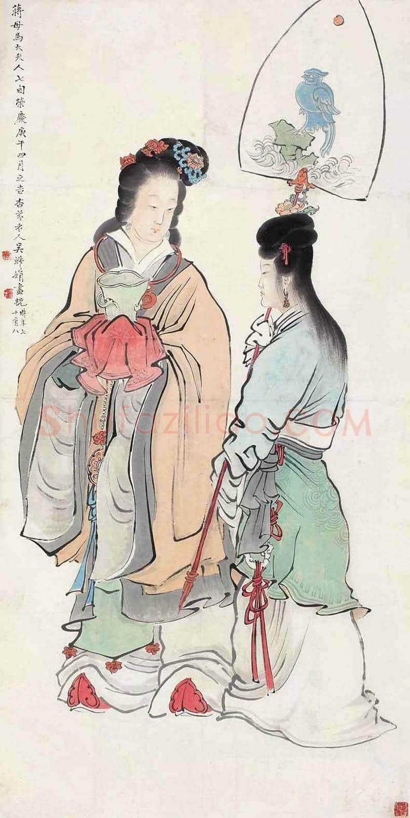 清末女画家吴淑娟作品欣赏 | 书画百科