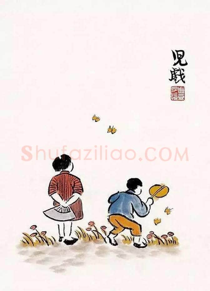 图解丰子恺漫画，让思想笑出声音 | 书画知识