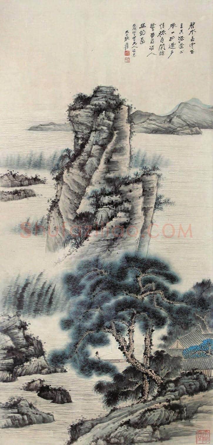 张大千仿石涛作品到底值多少钱？ | 书画文摘