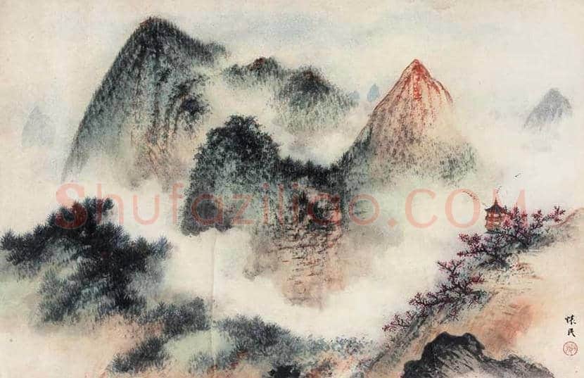 周怀民山水画作品欣赏 | 书画科普