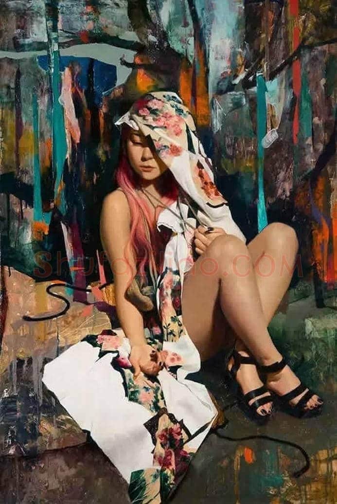 韩国女画家Soey.Milk绘画作品欣赏 | 书画资料