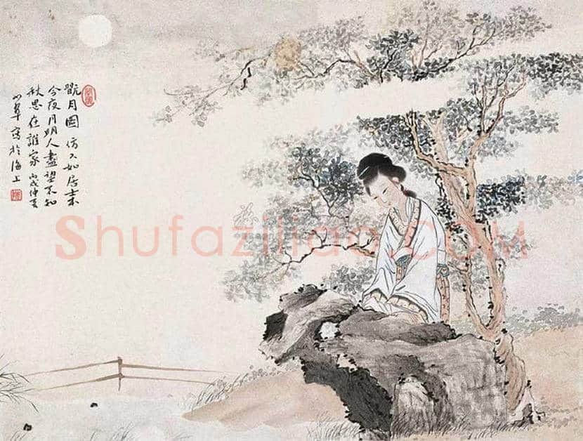 陈小翠人物作品欣赏 | 书画科普